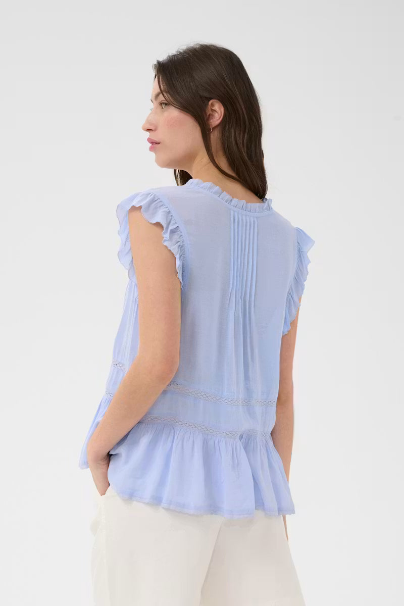 Berna Blue Blouse