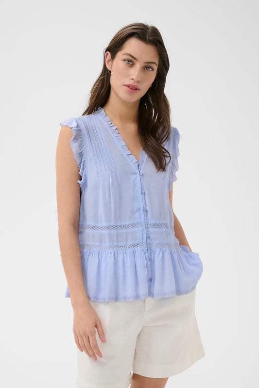 Berna Blue Blouse