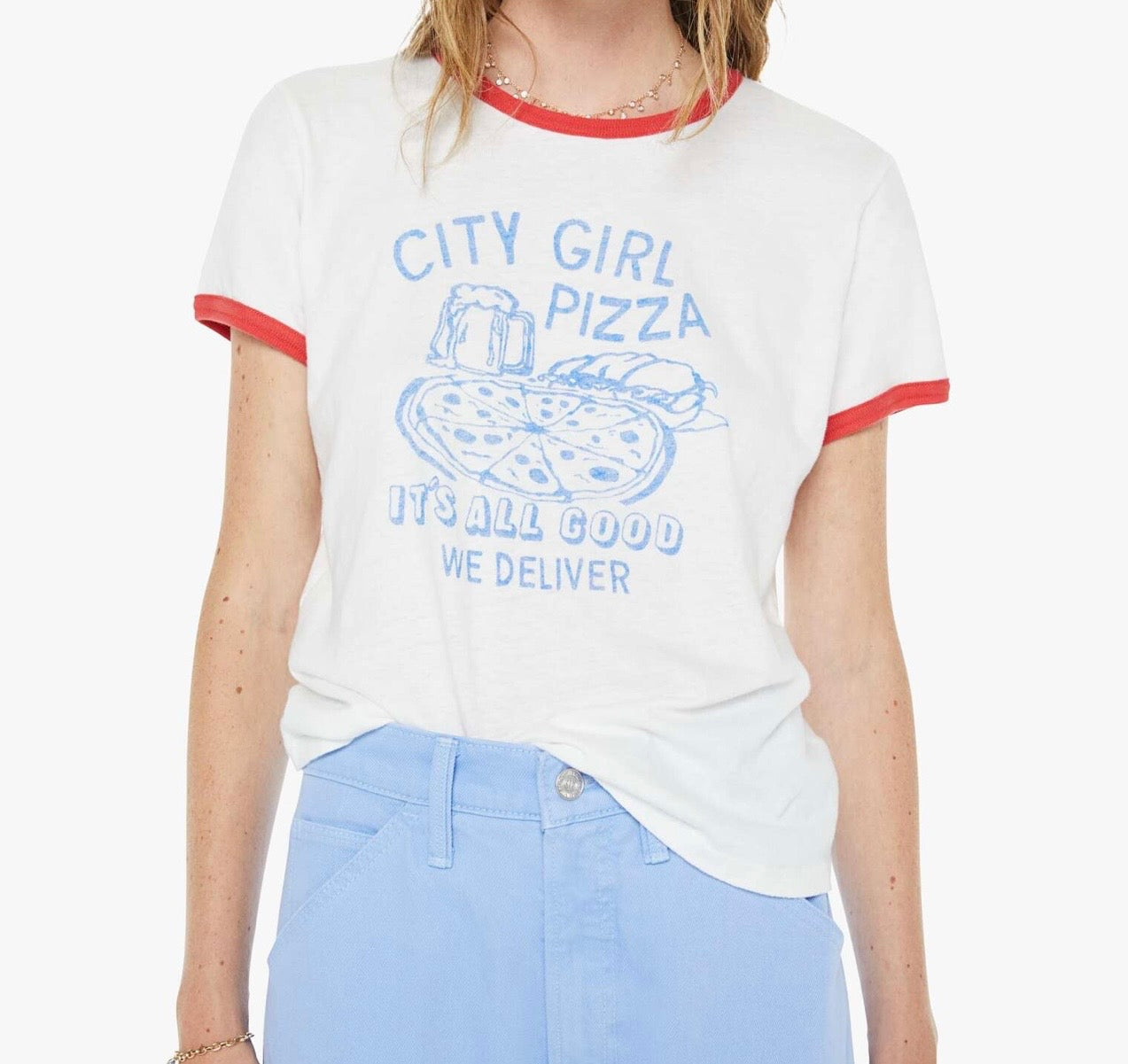 The Lil Goodie Ringer City Girl Pizza