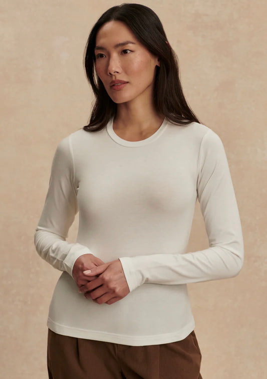 Edna Long Sleeve Fitted Tee