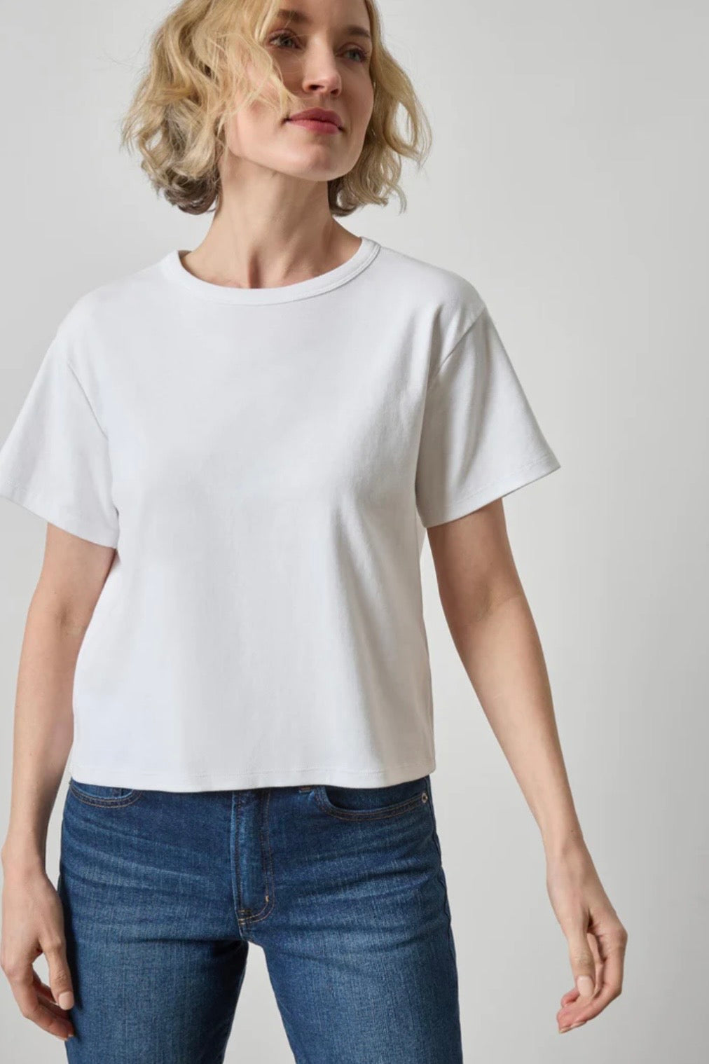 White Easy Tee