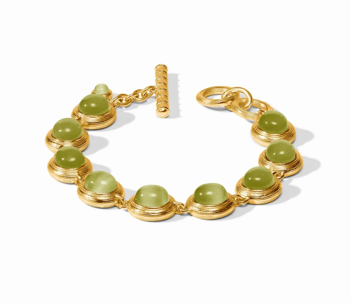 Cobblestone Tennis Bracelet Cats Eye