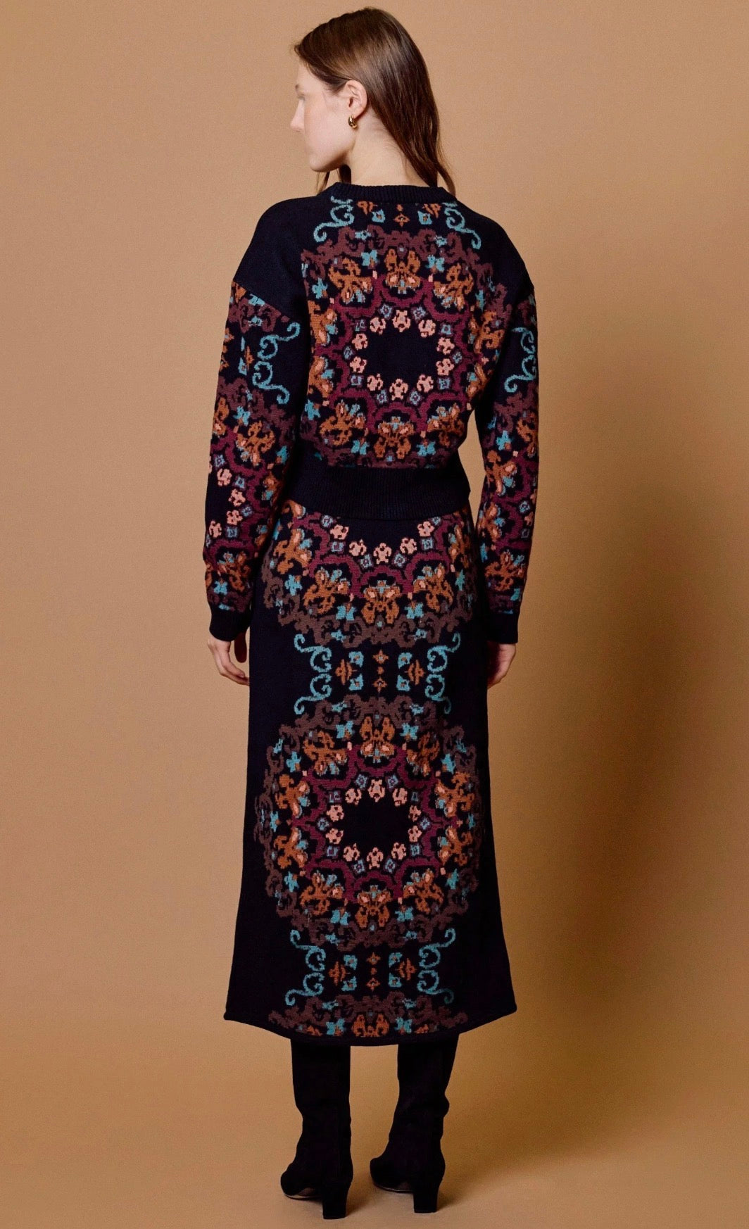 Daphne Skirt Venezia Ebony