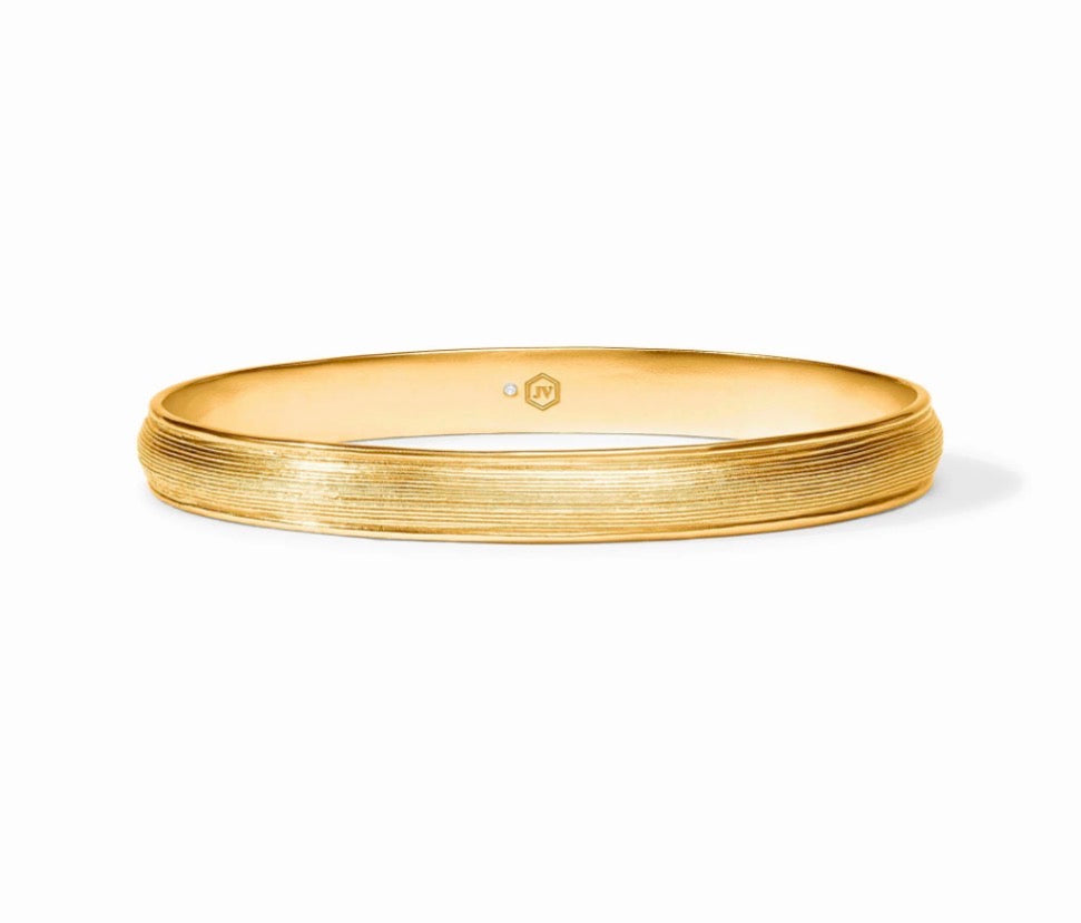 Cobblestone Stacking Bangle Gold-M
