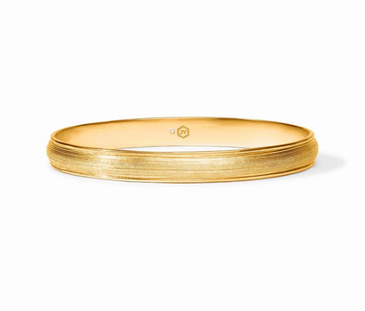 Cobblestone Stacking Bangle Gold-S