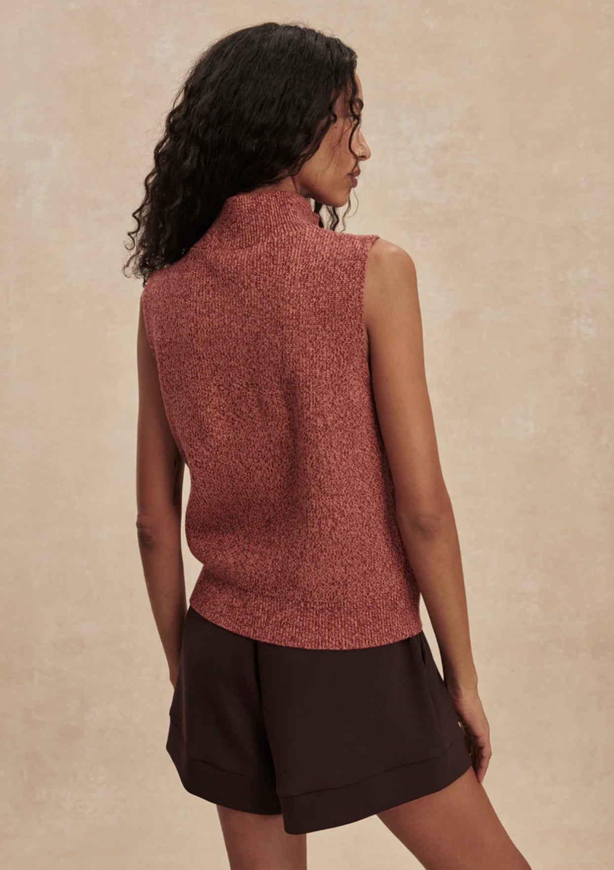 Amina Half-Zip Knit