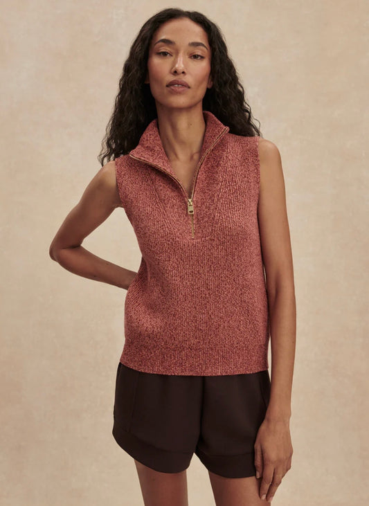 Amina Half-Zip Knit