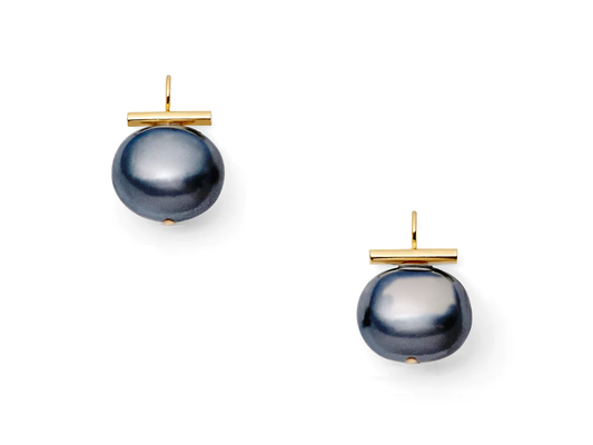 Statement Making Large Pebble Pearls
: Grey
