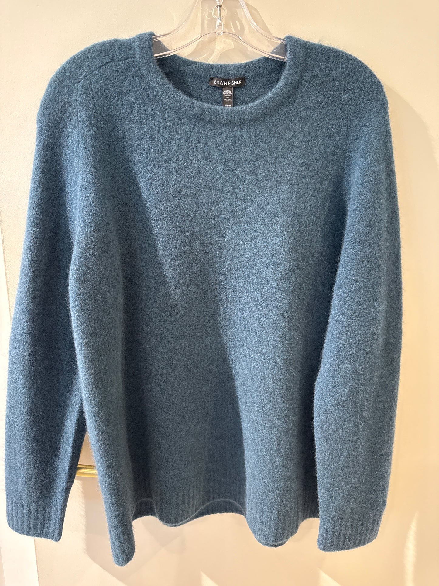 Crew Neck Tunic Sweater