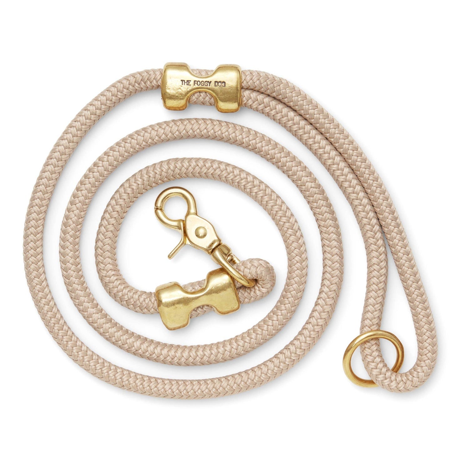 Flax Marine Rope Dog Leash: 5 feet