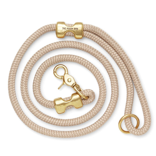 Flax Marine Rope Dog Leash: 5 feet