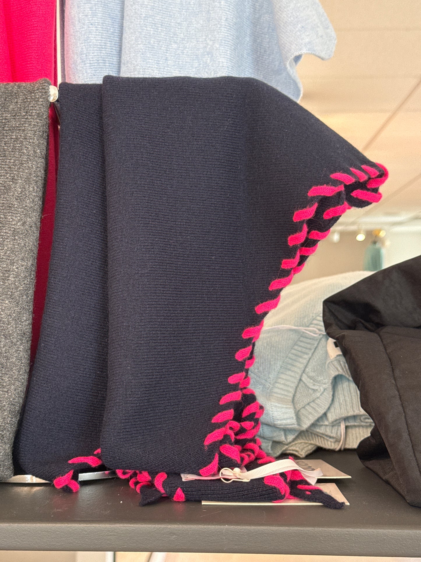 Laced Up Neck Scarf