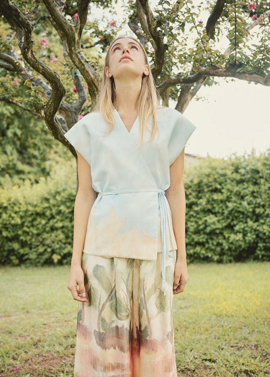 Multicolor Landscape Pant