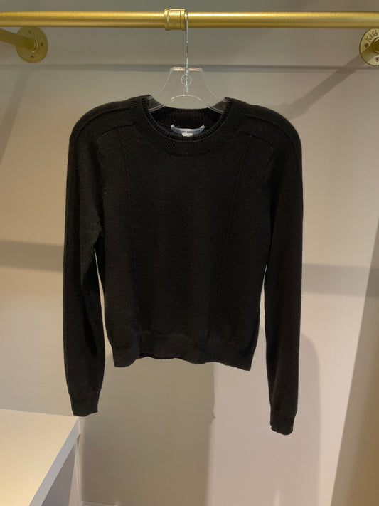 Seamed Crew W/ Double Neck Height