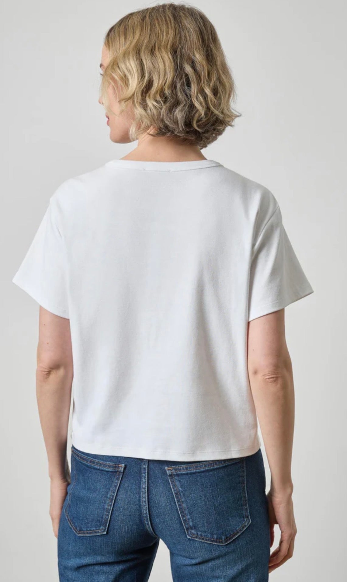 White Easy Tee