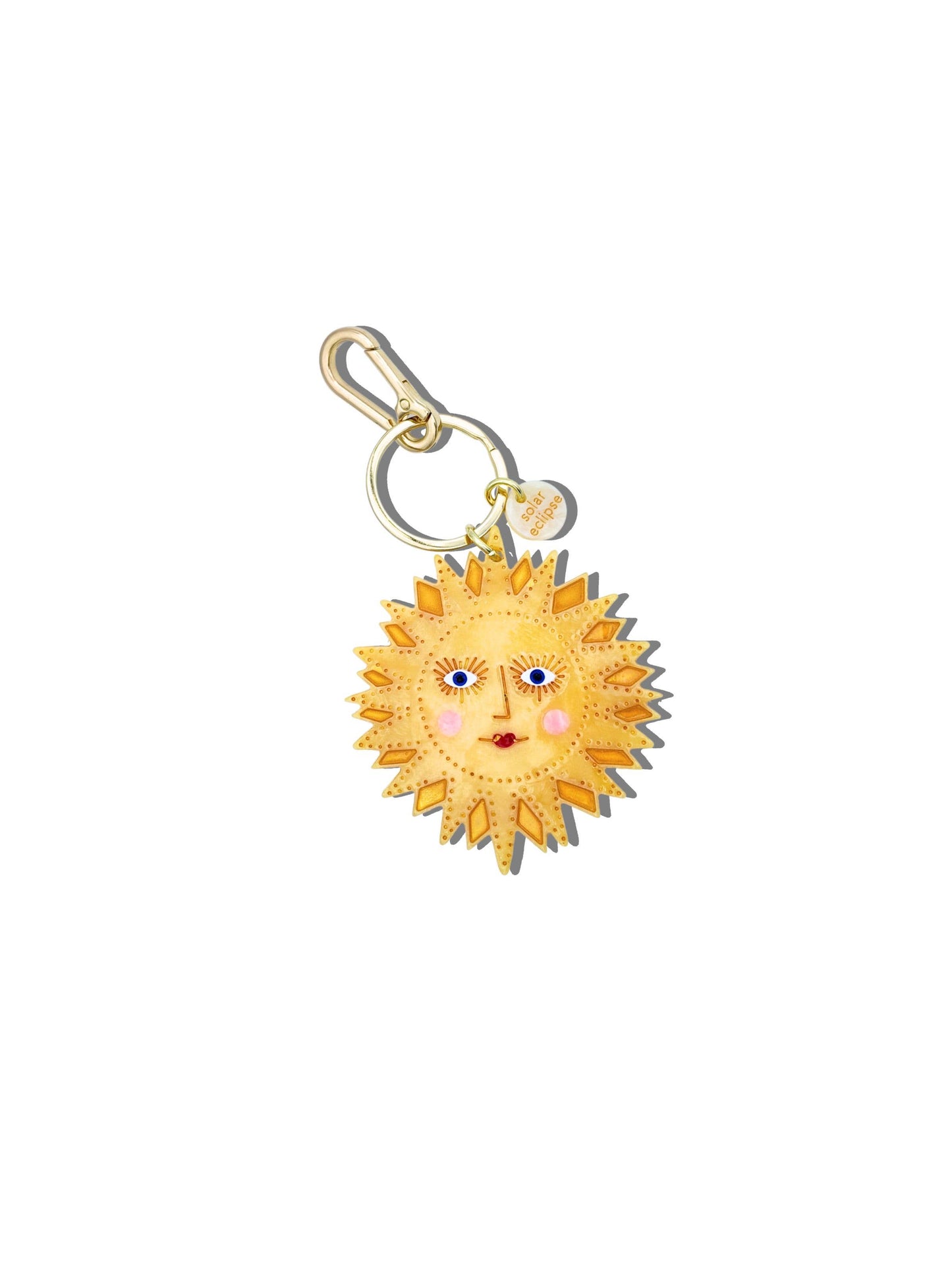 Celestial Sun Bag Charm + Keychain