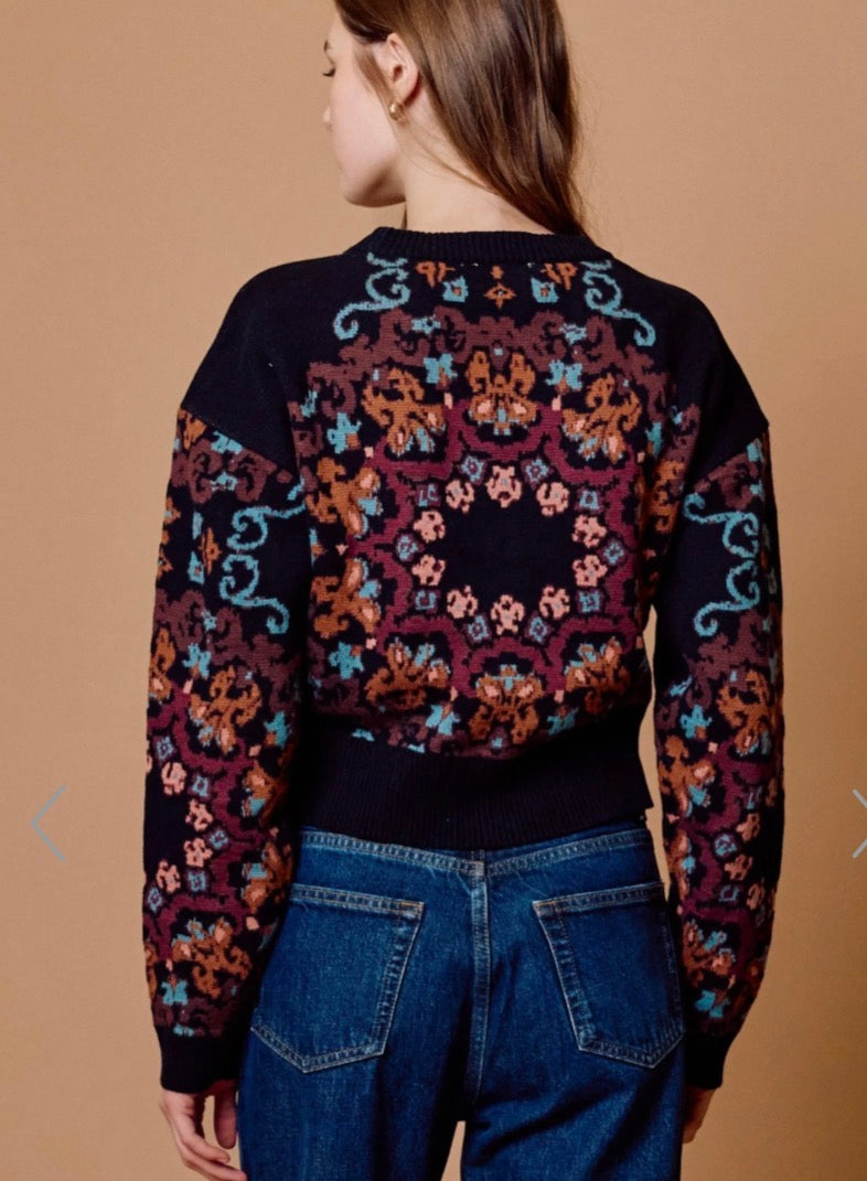 Daniella Sweater Venezia Ebony