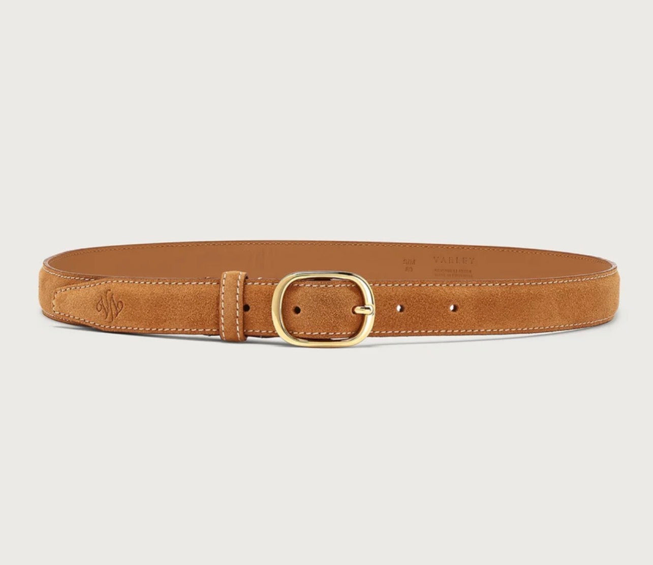 Deena Suede Belt Caramel