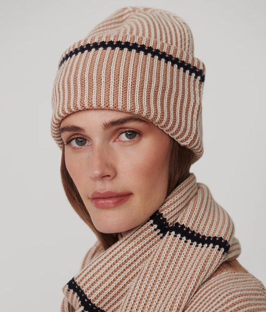Angharad Knit Beanie Mid Tan