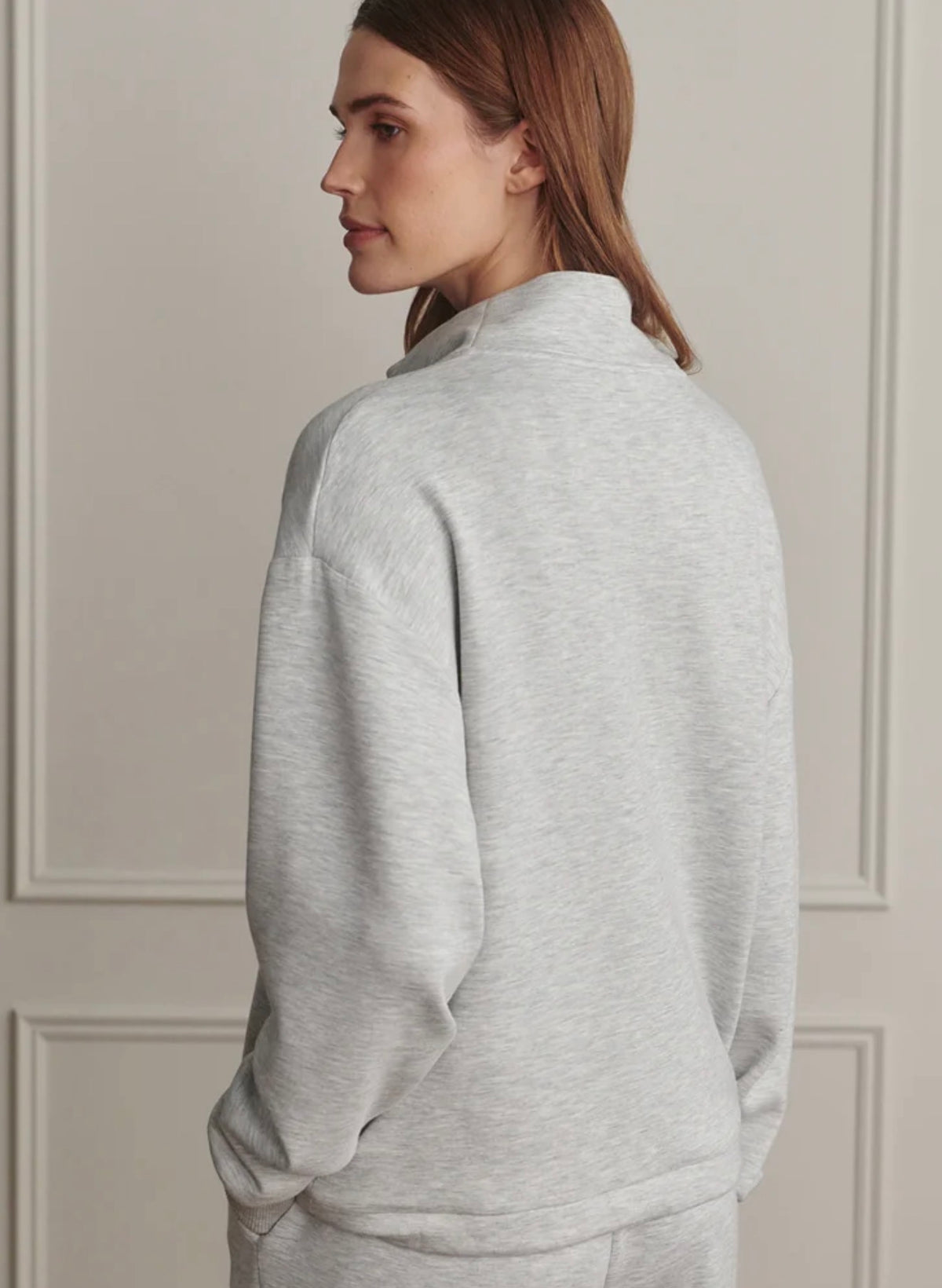 Betsy Sweat Light Grey Marl