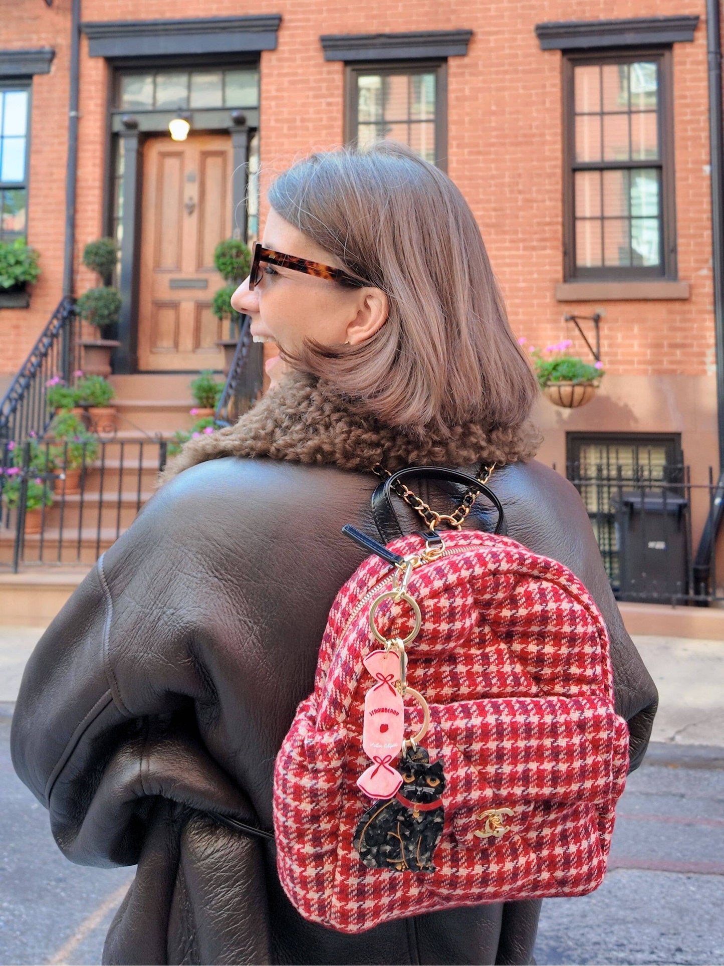 Cat Bag Charm + Keychain