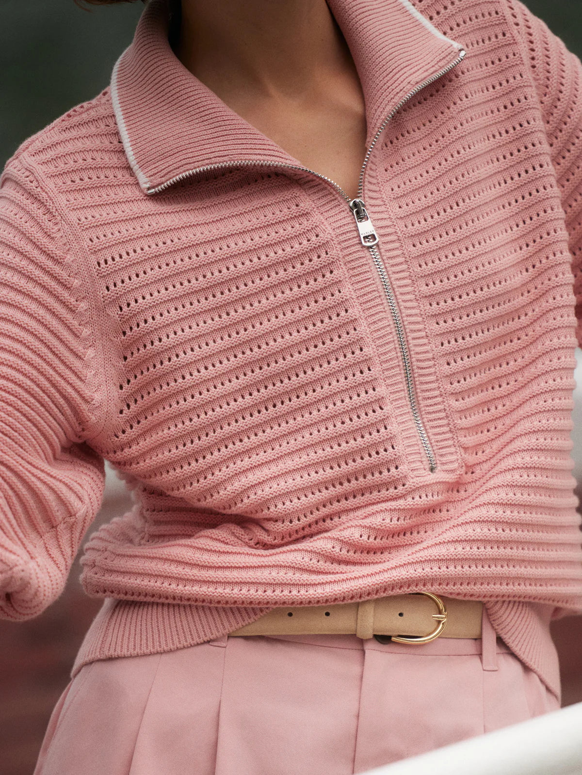 Morwenna Half-Zip Knit
