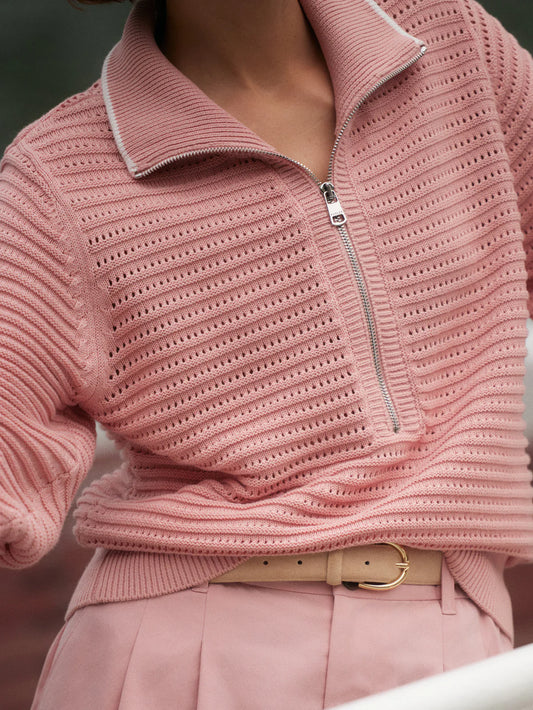 Morwenna Half-Zip Knit