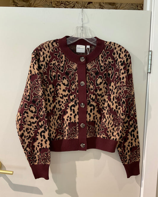 Ollie Leopard Cardigan