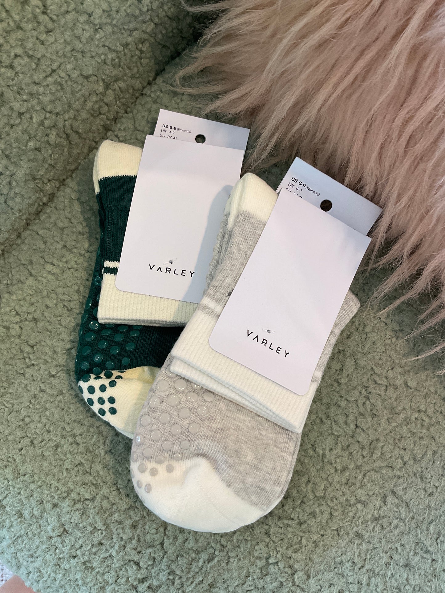 Grayson Half Crew Grip Sock
