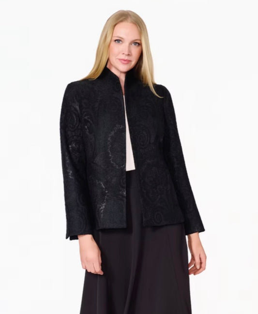 Broade Black Shaped Jacket