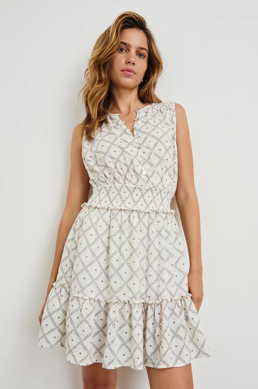 Ivory Dot Dress