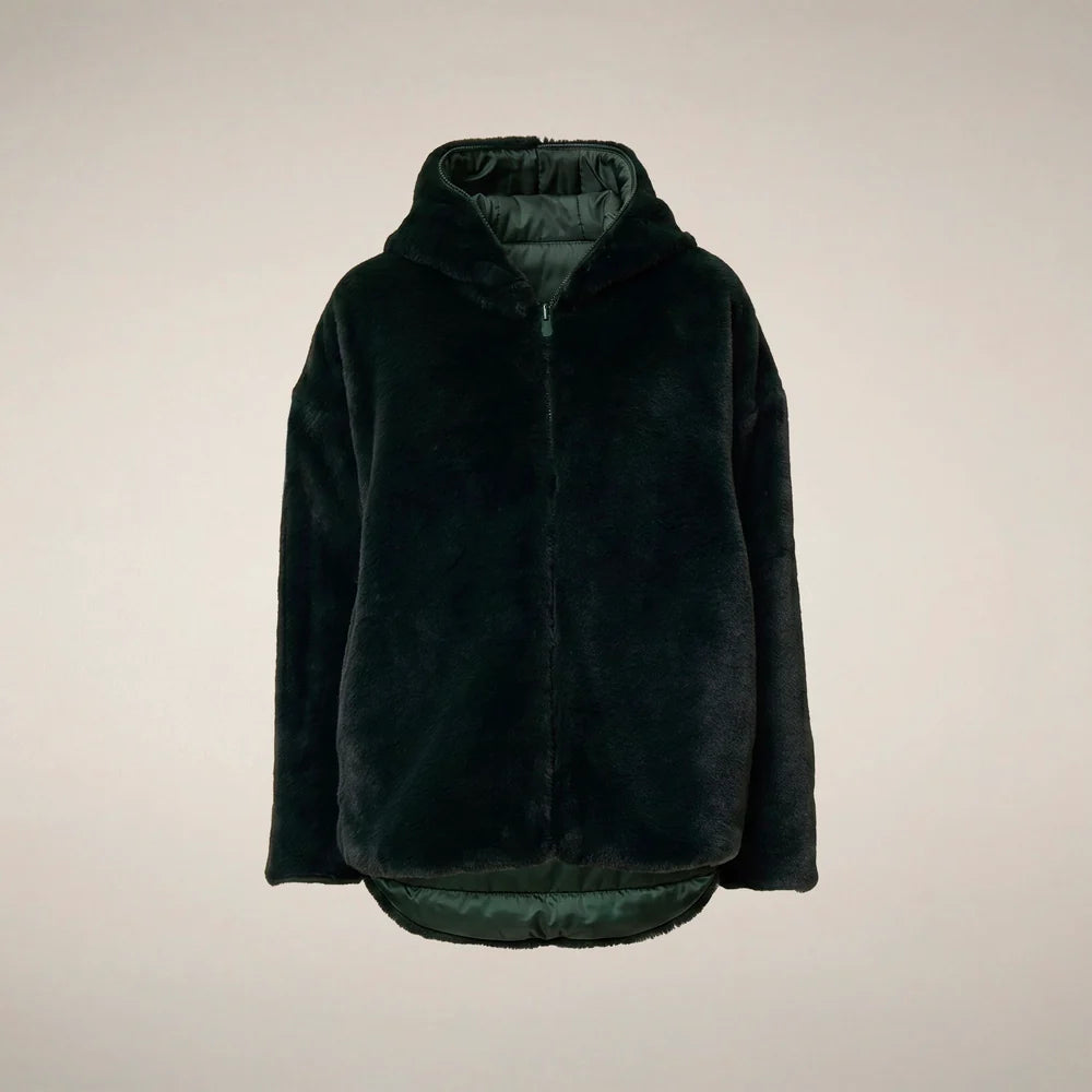 Reversible Faux Fur Jacket