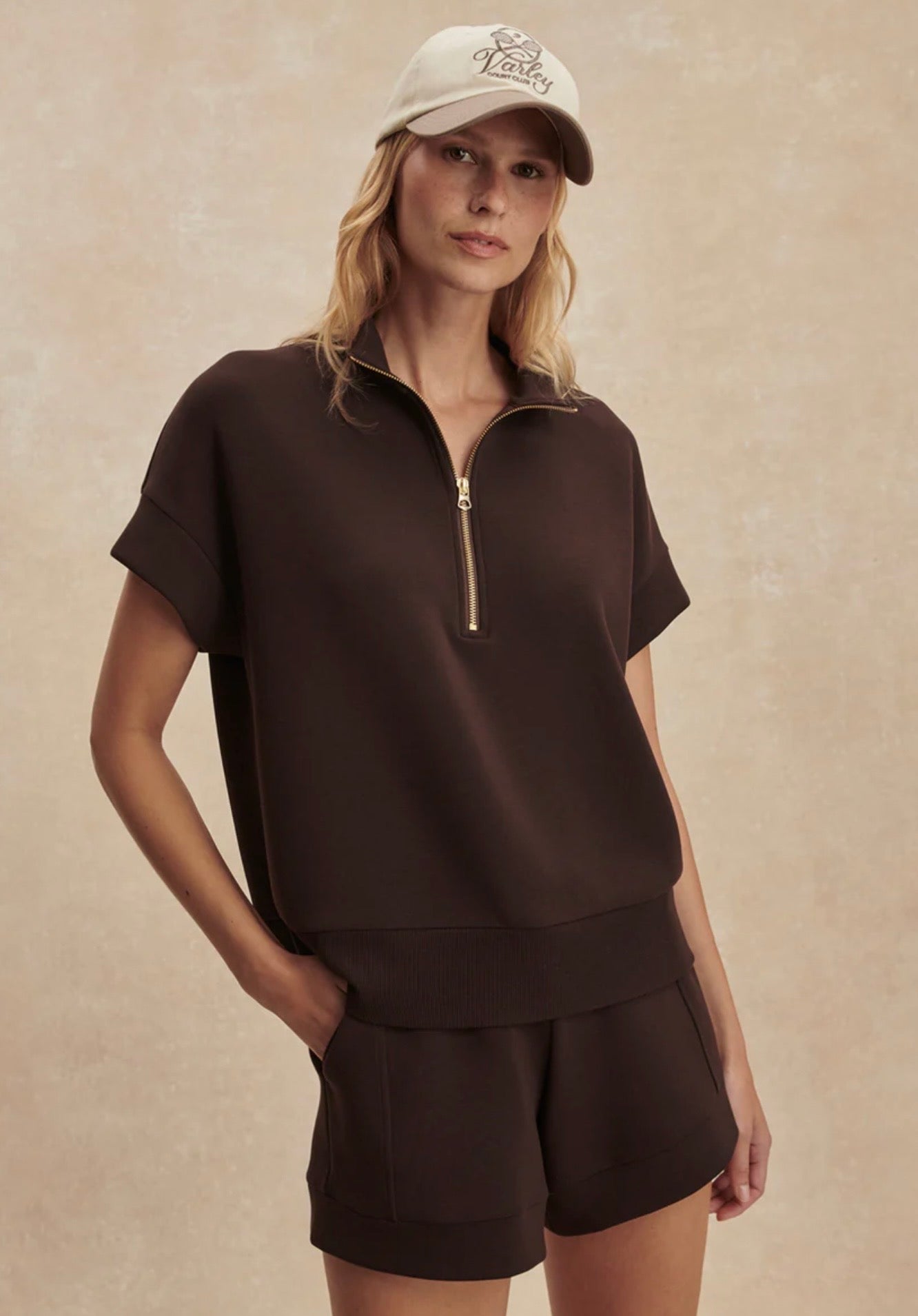 Ritchie Short Sleeve Sweat Coffee Bean