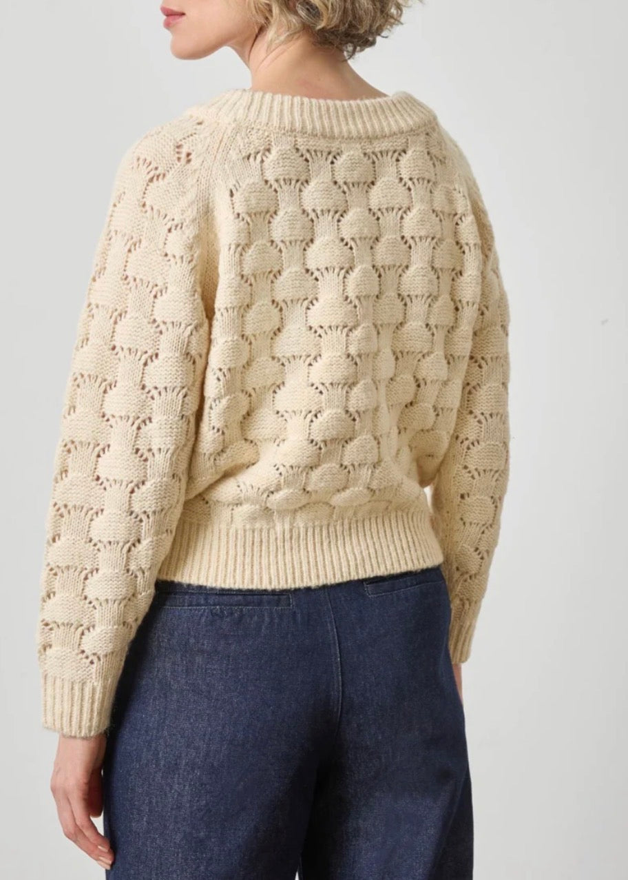 Long Sleeve Ballet Neck Sweater