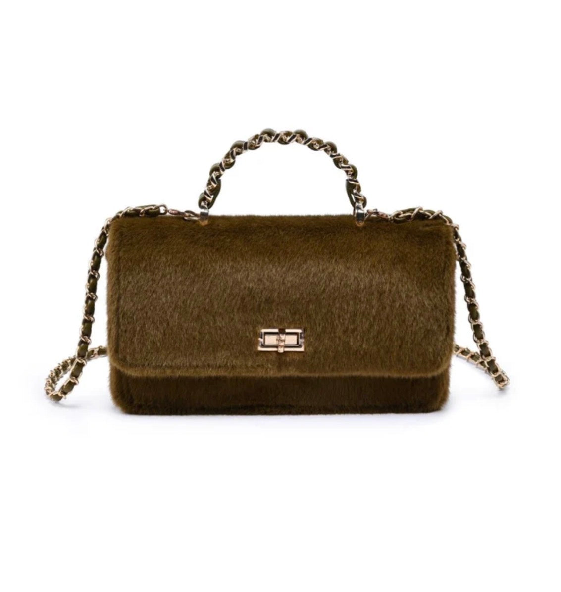 Lulu - Faux Fur Crossbody
