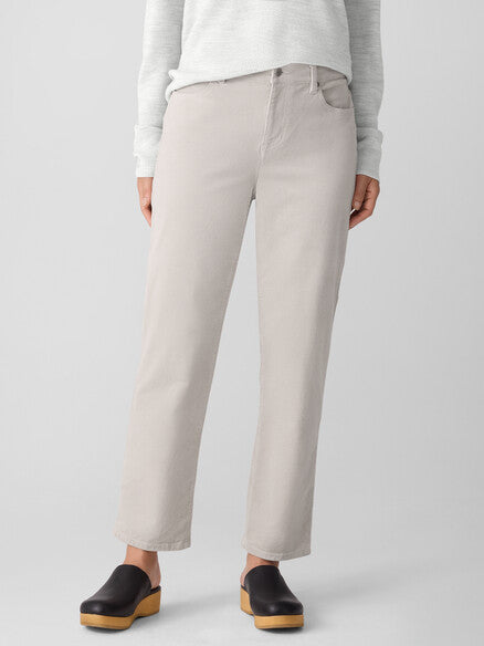 Stretch Corduroy Straight Pant