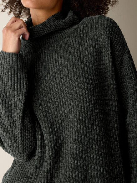 Sylvan Turtle Neck Chenille