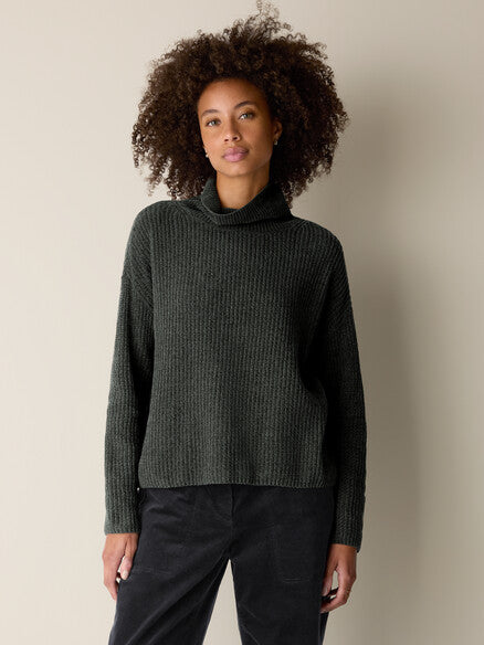 Sylvan Turtle Neck Chenille