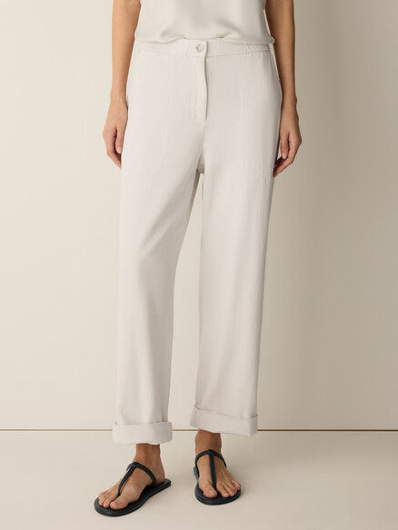 Cotton Straight Pant