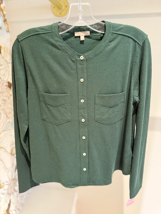 Button Down Tee