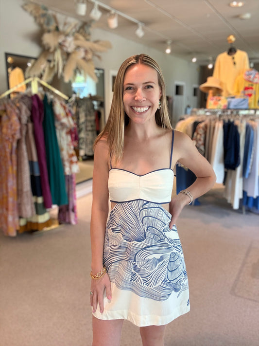Mergulho Cut-Out Dress