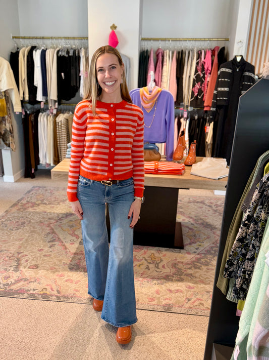 Candy Stripe Cardigan