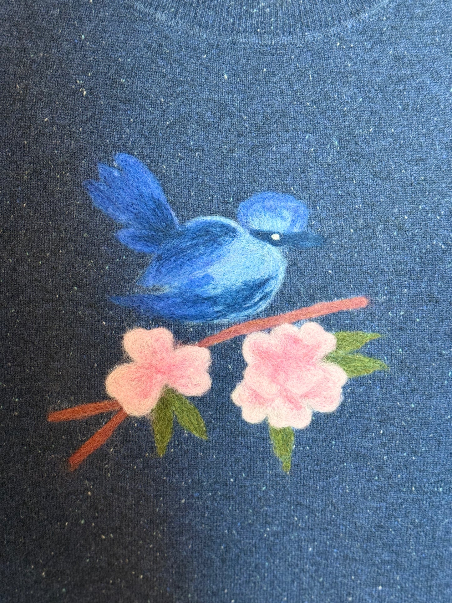 Blue Bird Cashmere Sweater