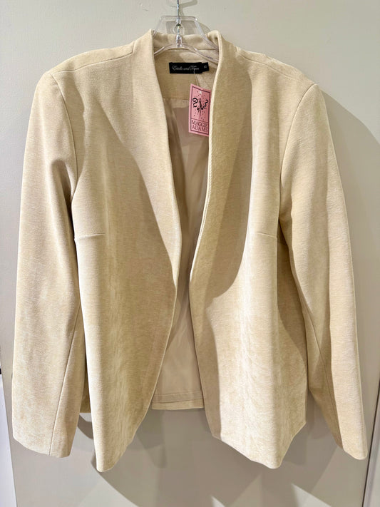 Pleat Back Cardigan