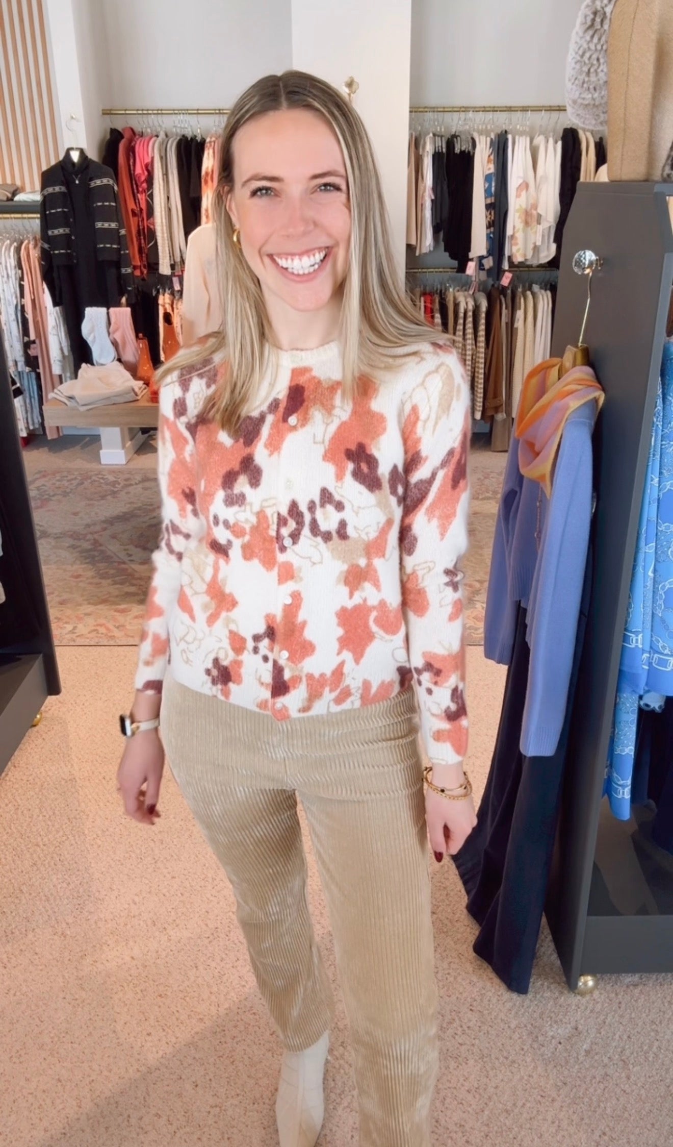 Floral Cardigan