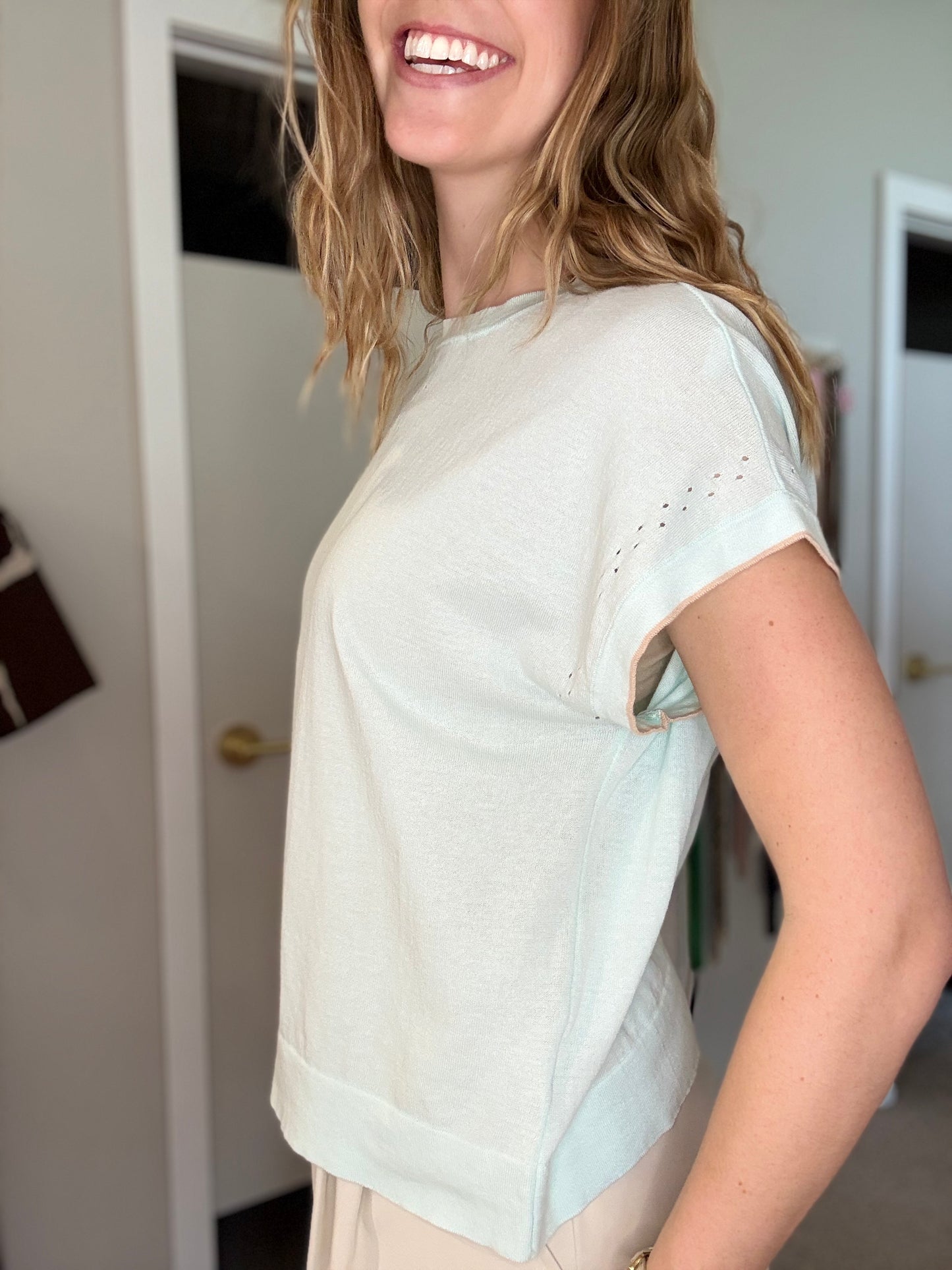 Aquamarine Top