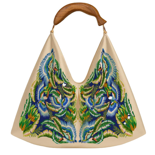 Satin Scarf Medium Bag