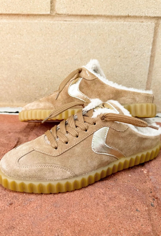 Suede Ines Mule Sneakers