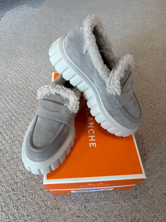 Fur Suede Loafer