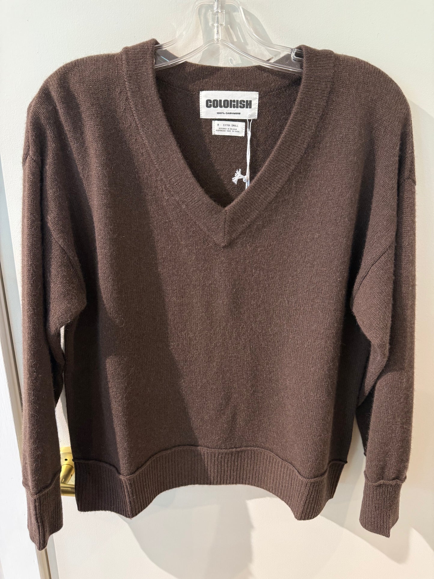 Pomelo Chunky V Neck